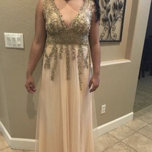Beaded Prom Dress